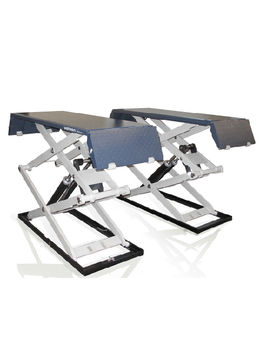 Elevador de tijera Velyen de bajo perfil