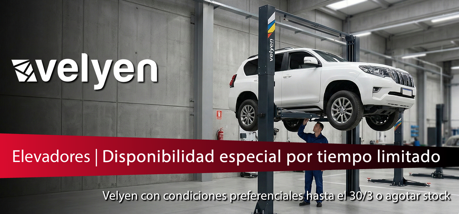 Velyen: elevadores con liquidación de stock hasta 30/3 o agotar stock